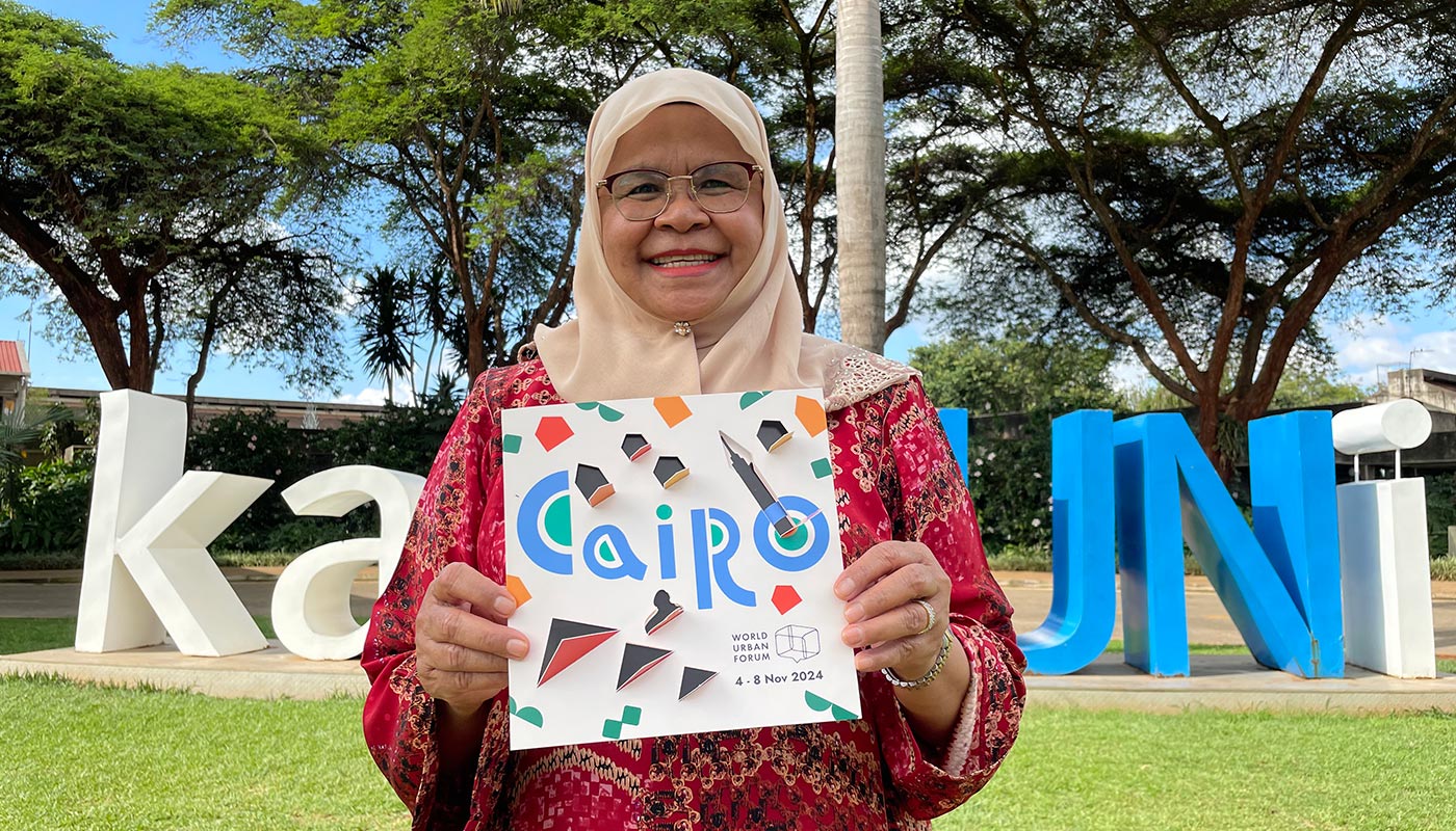 Maimunah Mohd Sharif, UN-Habitat Executive Director at the United Nations Headquarters in Africa